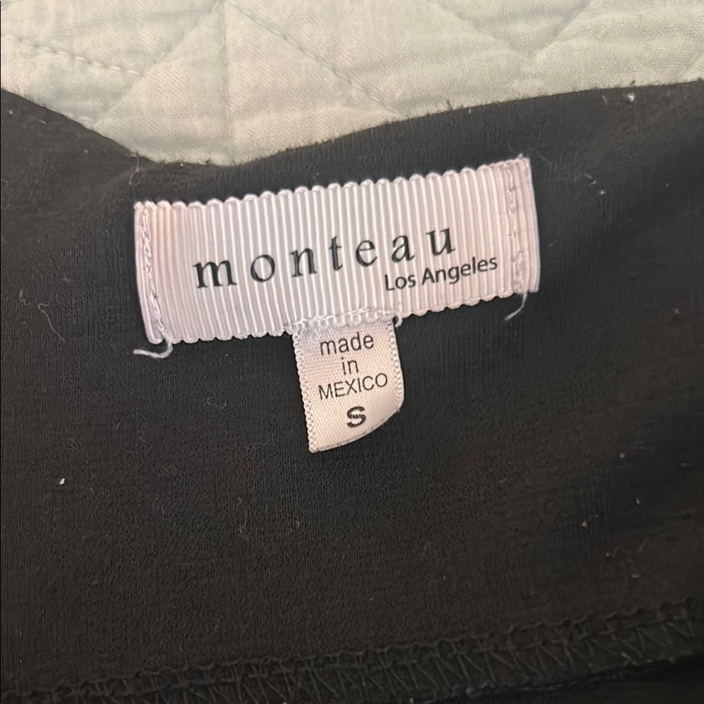 Monteau Gray Pencil Skirt Knee-Length Work - Picture 2 of 2